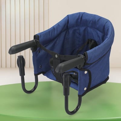 Handig mee te nemen bij het uitgaan Baby Eettafelstoel Baby Eettafelstoel Kinderen Draagbare Tafel Bijzettafel Stoel blauw