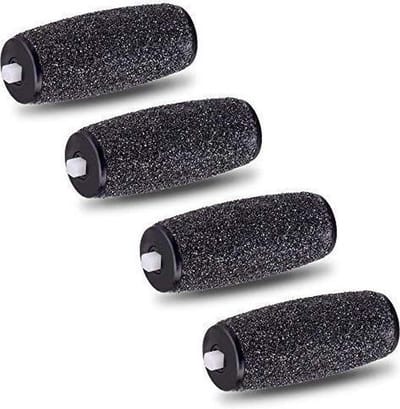 iBright Beauty - Navulling Eeltverwijderaar - Extra Grof - 4 rollers - Geschikt voor Scholl Velvet Voetvijl