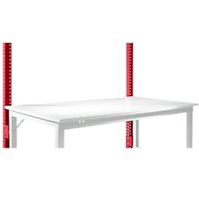 Opbouwframe, laag, Basistafel STANDAARD werktafel/werkbank UNIVERSAL/PROFI, robijnrood