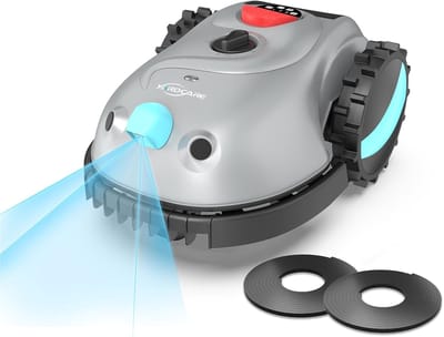Robotmaaier zonder begrenzingskabel - Groen - 4 Ah Accu - Met Camera en Hindernisvermijding - Voor Eenvoudig Gazononderhoud
