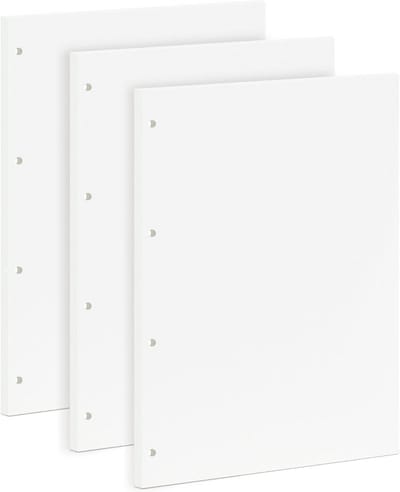 A4 Blanco Navullingspapier, 135 Vellen, Onbedrukt Papier voor Schetsen, Journals en Kantoorgebruik (29 x 21 cm)