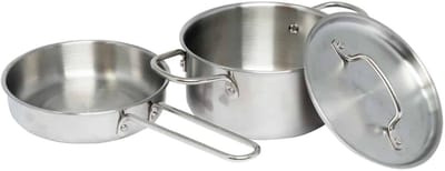 MamaMemo Pan- en Koekenpan Set Metaal