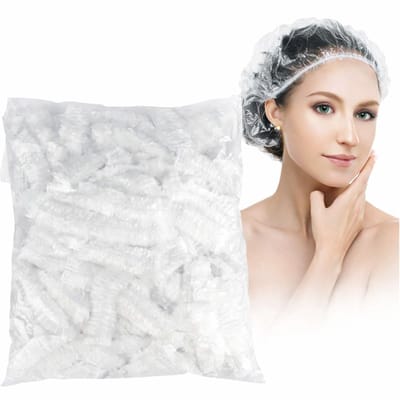 Dailygoods - Wegwerp-douchekoptelefoons - Douchekoptelefoon voor hotels - 50 stuks - Waterdichte kunststof - Geschikt voor spa en kapper - Praktisch v...