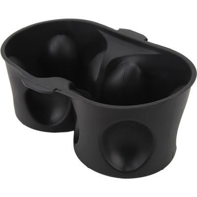 Bekerhouder middenconsole 1WV70DX9AA Rubberen dubbele bekerhouder inzetstuk voor TOWN COUNTRY 2011 tot 2016 black