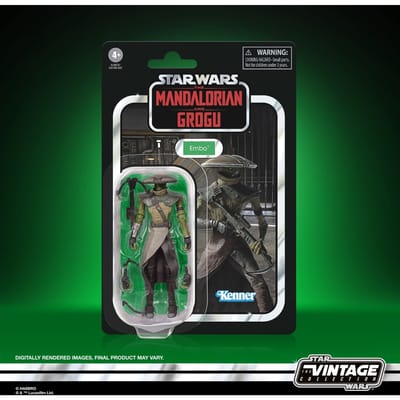 Star Wars The Vintage Collection Embo, Star Wars: The Mandalorian and Grogu Premium 9.5 cm Collectible Action Figure