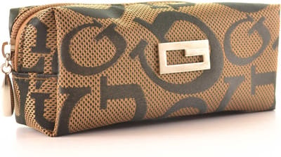 Gérard Brinard make-up boxje jacquard boxje bruin - 1 rits