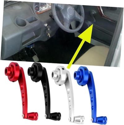Universele Raamslingers - Deurhendels Aluminium - Auto Interieur - Verbeterde Sterkte - 11.4 cm Lengte - Rood