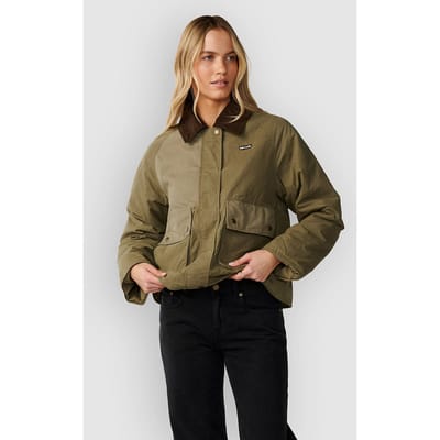 Rip Curl Bossa Nova Waxed Chore Jas Groen XS Vrouw