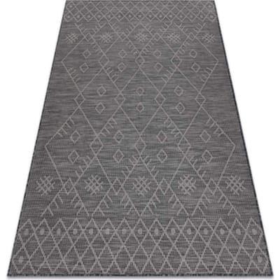 Kleden Rugsx Vloerkleed SISAL PATIO 3077 Boho Plat geweven 155x220 cm