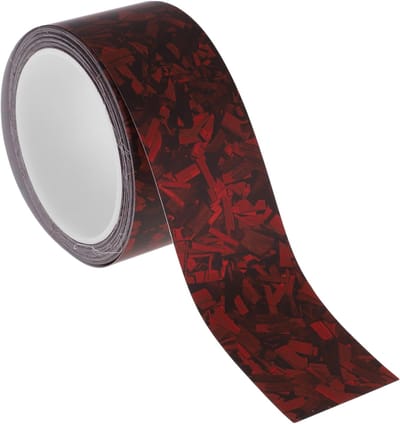 Dailygoods - Gestreept plakband 30 mm x 8,5 m smeden patroon strepensticker voor auto, motorfiets en boot racestrepen DIY rode matte sticker 1 stuk