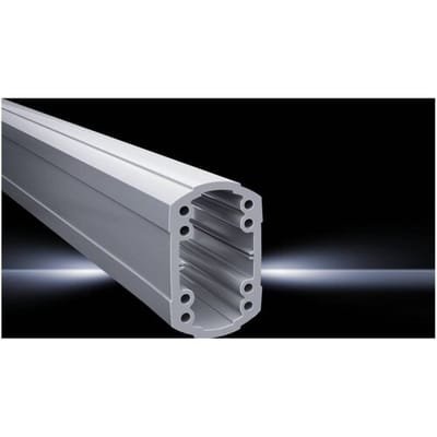 Rittal CP 6212.050 Draagprofiel Gesloten Aluminium Lichtgrijs (l x b x h) 500 x 75 x 120 mm 1 stuk(s) Piece