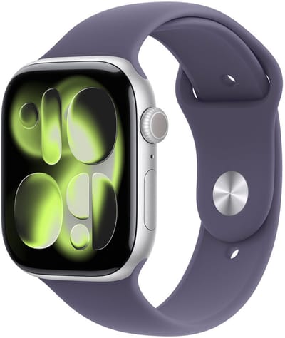 Apple Sport Band voor de Apple Watch | 44/45/46/49 mm - Maat S/M - Purple Fog