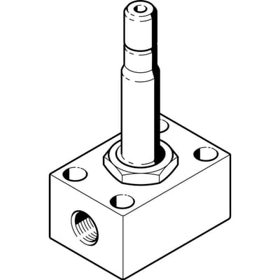 Festo 3/2 NC Monostabiele Lucht Magneetventiel G1/8 160L/Min - 2199