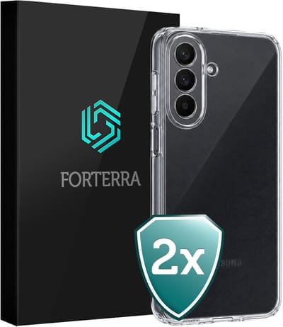Hoesje 2 Stuks - Geschikt voor Samsung Galaxy A27 - Sterk & Shockproof - Back Cover - Case Siliconen - Telefoon Hoes - Transparant