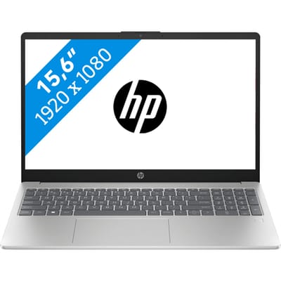 HP 15-fd0957nd Intel Core 5 120U Laptop 39,6 cm (15.6") Full HD 16 GB DDR5-SDRAM 512 GB SSD Wi-Fi 6 (802.11ax) Windows 11 Home Zilver