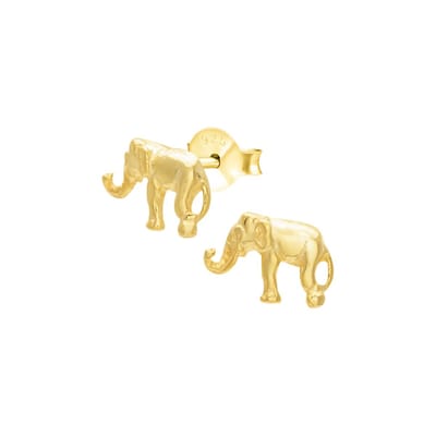 WeLoveSilver-oorstekers-vrouwen-olifant-goud-verzilverd-925-zilver