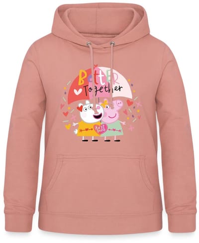 Peppa Pig En Suzy Sheep Better Together Hoodie Dames