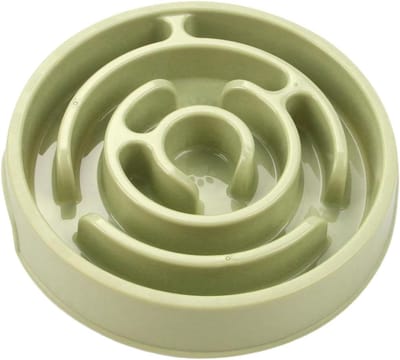 Slow Feeder Hondenbak - Hondenvoerbak Antislip - Gezond Eten Bevorderen - Vertraagt Voeropname - 20.2 x 19.7 x 4.8 cm