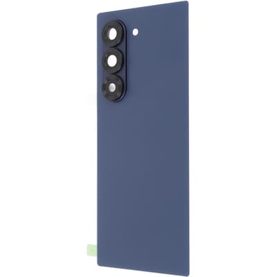 Telefoon Achterglas Achterkant Glas Vervanging met Vooraf geïnstalleerde Camera Lens Reparatieset voor Galaxy blauw