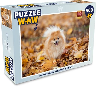 Puzzel Pomeriaan tijdens herfst - Legpuzzel - Puzzel 500 stukjes
