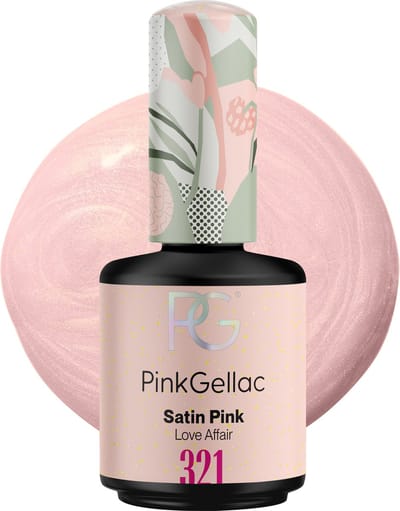 Pink Gellac Gellak - 321 Powder Pink 15ml - Roze Gel Nagellak - Gellac - Gel Nagels Producten