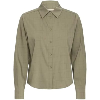 fransa - FRCHECKA SH 1 - Dames - Lange mouwen shirts
