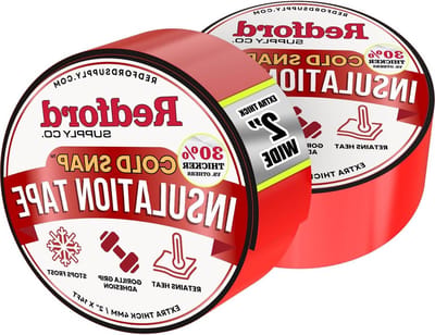 Isolatietape Buizen - Waterdichte Tape - Buitenpijpen Isoleren - Weerbestendig EVA Schuim - 2x 34 Meter - Zwart