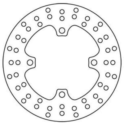 Remschijf TRW MOTO MST366