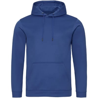 Just Hoods Sports Polyester Hoodie JH006 - Royal Blue - L