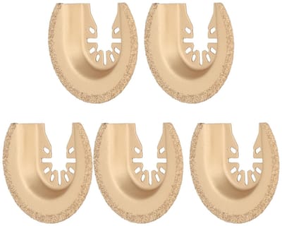 JHUBERS- Oscillerend Zaagblad 5PCS - Gecementeerd Carbide - Slijtvast - Duurzaam - Individuele Verpakking - Lange Levensduur - Zaagbladen