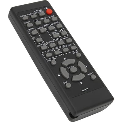 Afstandsbediening Geschikt voor Hitachi Projectoren R017F CPX2520 CPX253 CPX254 CPX2511 HCP2200X gray