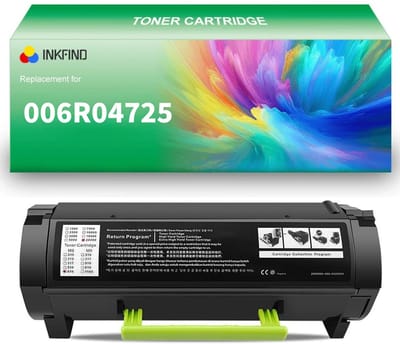 INKFIND 006R04725 Zwart tonercartridge compatibel met Xerox 006R04725 Zwart geschikt voor Xerox B410/ VersaLink B415 - 1-pack Zwart