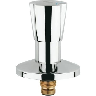 GROHE Bovendeel Costa 11513 f.UP-Ventielen met driekantgreep blauw/rood 1/2\" chroom, 11513000