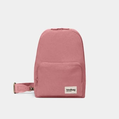 Hindbag schoudertas Felix roze - 100% biologisch katoen