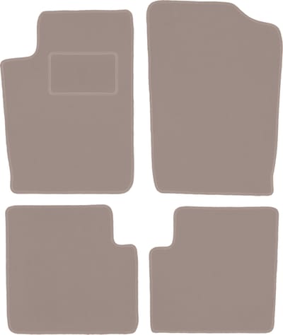 Beige veloursmatten voor: Citroën Xsara break, stationwagen, hatchback (1997-2006)