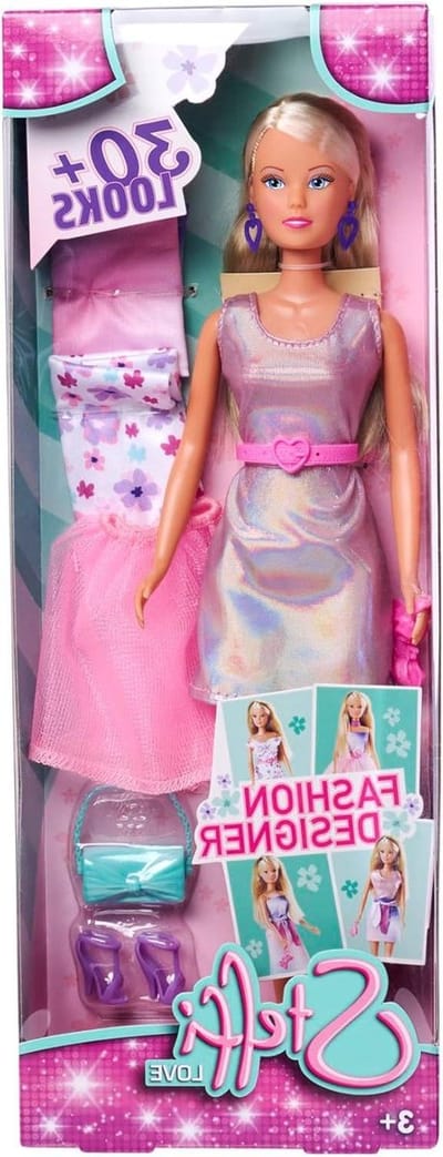 Speelpop Fashion Set - Mode Pop - Outfits Creëren - Meer dan 30 Combinaties - 29 cm - Wit
