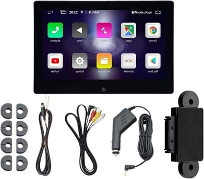 Automonitor Scherm - Hoofdsteun Video - Reizen Vermaak - HD IPS Touchscreen - 10.1 Inch - Zwart
