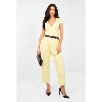 Valeria Corduroy Pants - Geel / One Size