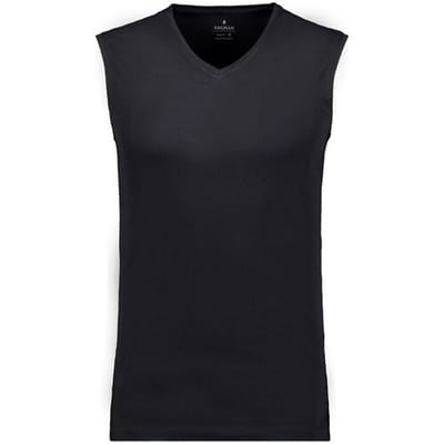 Ragman Ondermode Uni Bodywear Single Jersey 2Pack Zwart / male