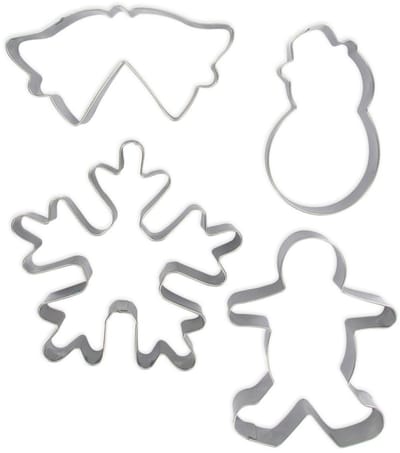 Set van 4 kerstuitstekers Zenker Uitstekers
