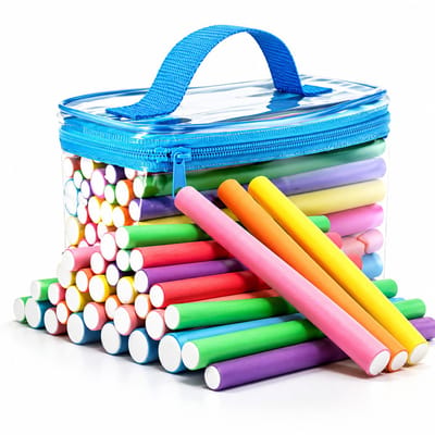 BOTC Hittevrije flexibele Haarkrullers - 42-delig - 18 cm Heatless zachte schuimrubberen Krulspelden - Haarrollers