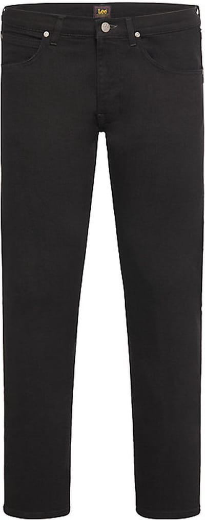 LEE BROOKLYN STRAIGHT CLEAN BLACK CLASSIC STRAIGHT JEANS-HEREN