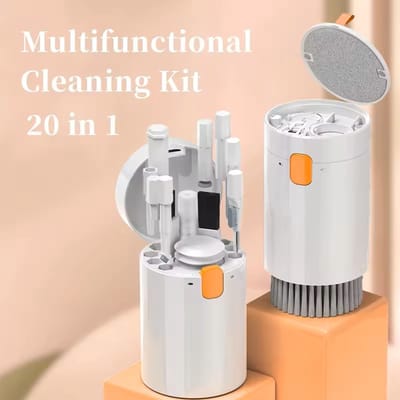 20 in 1 Cleaning Kit – Novilot - Airpods Schoonmaakset – Reiniger – Inclusief schoonmaakvloeistof – Airpods Cleaner – Toetsenbord – iPhone – Schoonmaken