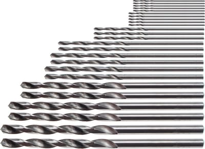 BGS HSS Mini borenset, 25 stuks  -  0.5 tot 3.0 mm - BGS2023