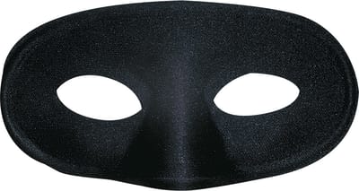 WIDMANN - Zwart oogmasker voor kinderen