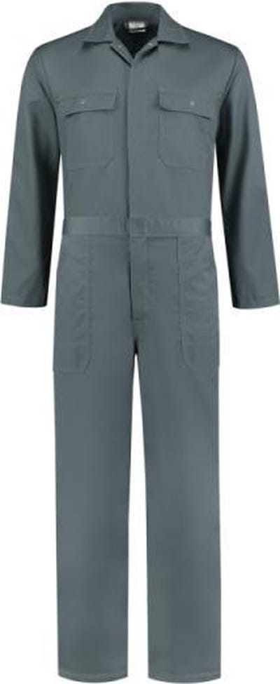 Overall polyester/katoen grijs maat 53