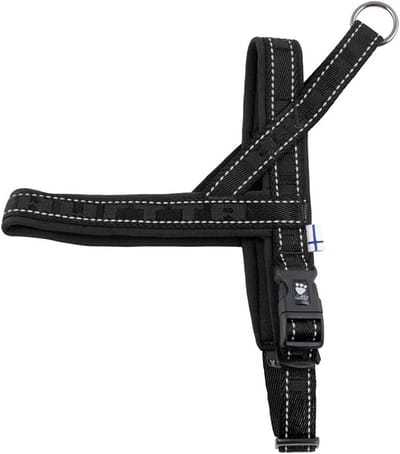 Verstelbaar Casual Hondentuigje - Comfortabel en Veilig - Maat 80 cm - Zwart