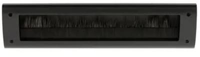 Avenue Brievenbus Briefplaat Binnen Zonder Klep - Kunststof - Zwart - 35x12x4cm