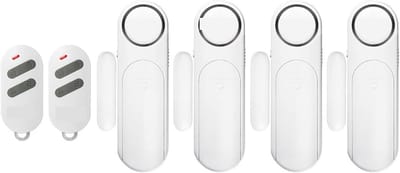 Draadloos Alarmsysteem - Deur Sensor - Huis Beveiligen - 120dB Luid Alarm - 300ft Bereik - KIT 8