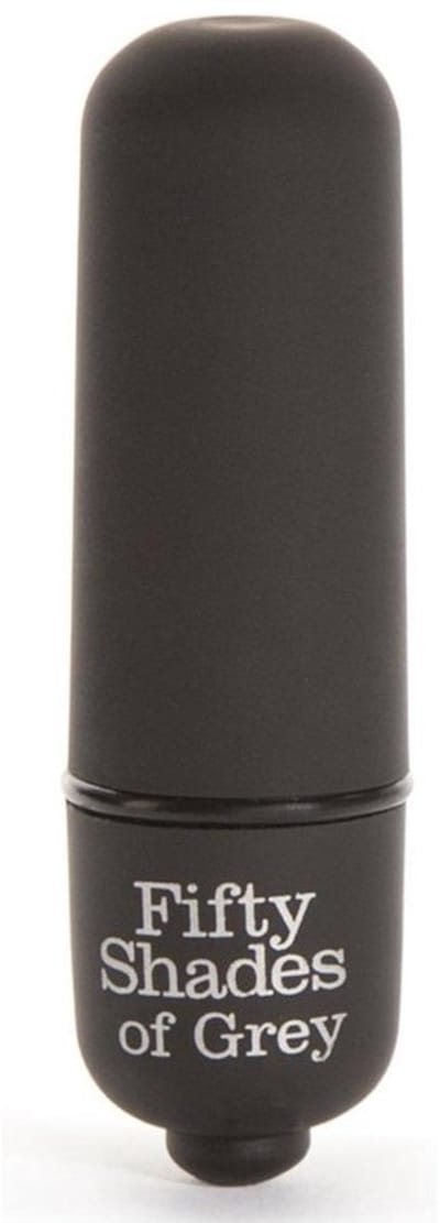 Fifty Shades of Grey Heavenly Massage - Bullet vibrator - Siliconen/ABS - Zwart - 44 gram